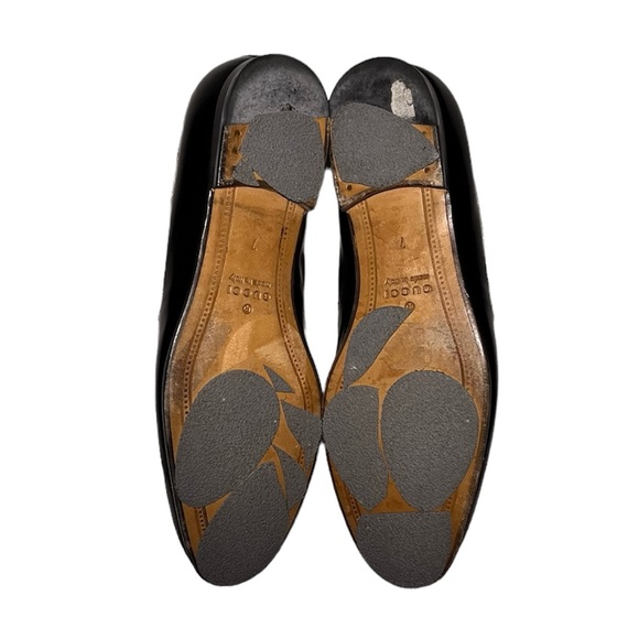 Gucci Men’s Bicolor Moccasins Betis Glamour Loafers size 7 UK Black/Cream - Picture 11 of 14